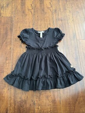 Matilda Jane Black Ruffle Casual Dress